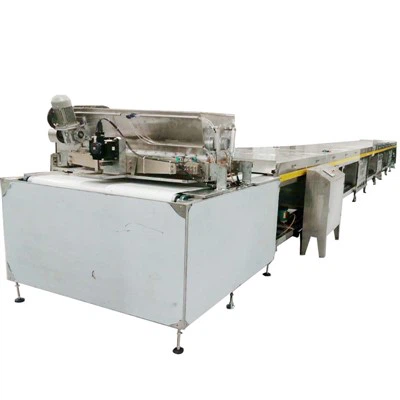 Šokolādes čipsu ražošanas līnija